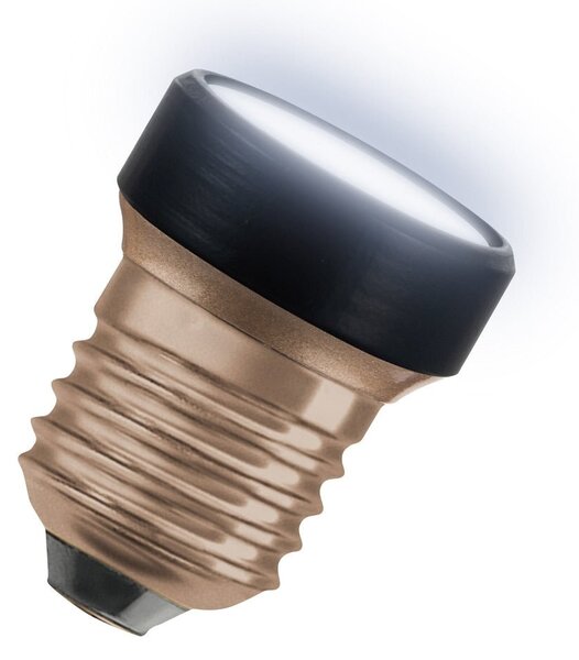 Plochá LED žárovka 3.5W E27 STAR, studená bílá