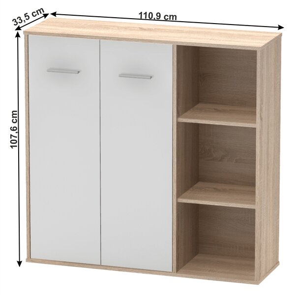 Skříňka s regálem Maurus MA32