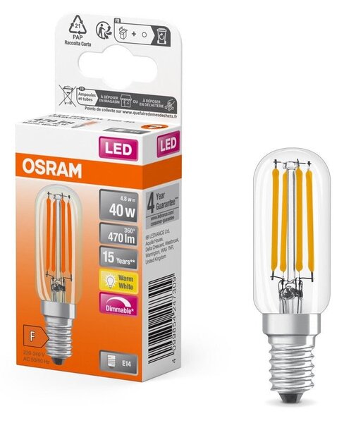 Stmívatelná LED žárovka 4.8W E14 SPECIAL, teplá bílá