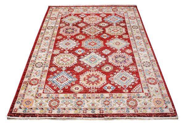 Makro Abra Kusový koberec RIVOLI EF60B Klasický červený Rozměr: 120x170 cm