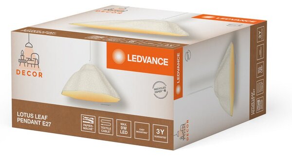 Lotusové stropní svítidlo E27 LEAF PENDANT