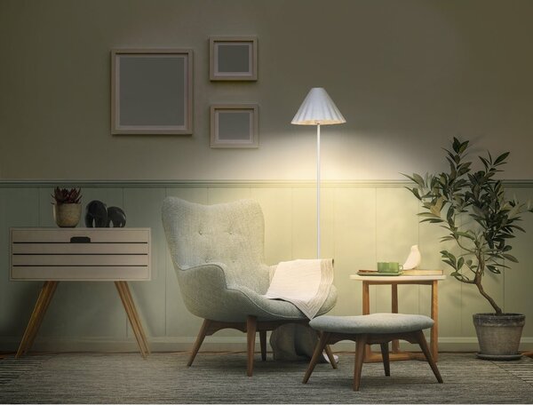 Dekorativní stmívatelná stojací lampa E27 PULP FLOOR