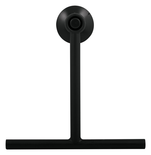 Spirella sprchová stěrka s přísavkou TIM, černá, plast, 22 cm