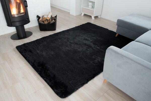 Koberec SILK černý