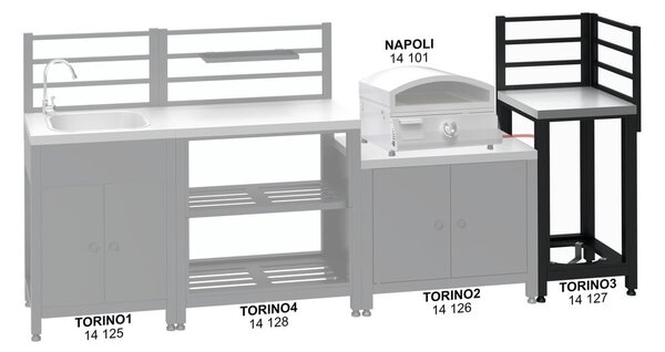 Modul venkovní kuchyně Torino 3 – Cattara