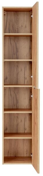 Koupelnová vysoká skříňka CAPRI OAK 2D