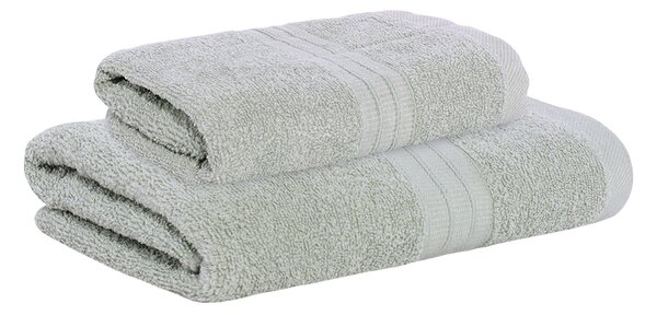 Set ručníku a osušky AMARA šedý