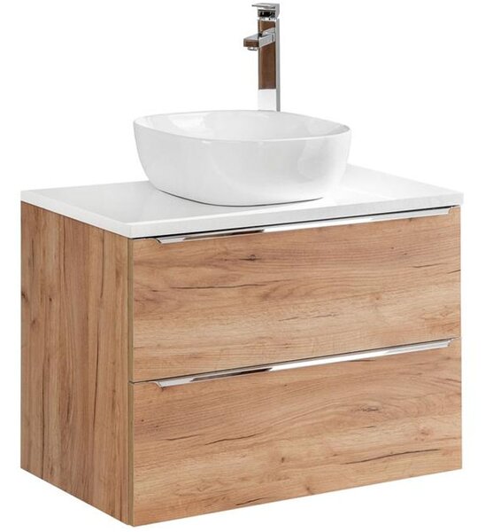 Koupelnová skříňka pod umyvadlo CAPRI OAK 80 cm