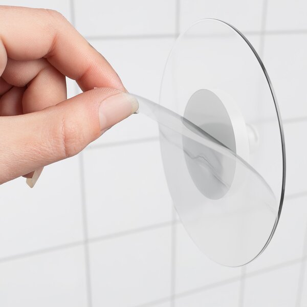 Držák na mýdlo / houbu Compactor Bestlock Black s přísavkou - bez vrtání, nosnost 4 kg
