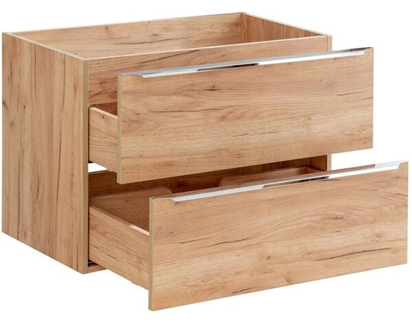 Koupelnová skříňka pod umyvadlo CAPRI OAK 80 cm