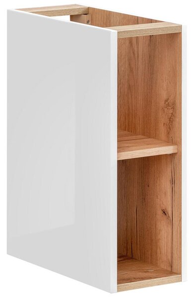 Koupelnový regál pod pracovní desku CAPRI WHITE 20cm