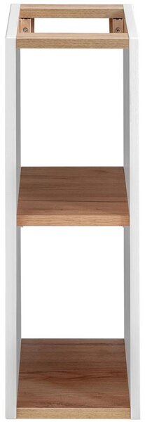 Koupelnový regál pod pracovní desku CAPRI WHITE 20cm