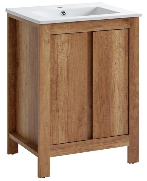 Koupelnová skříňka pod umyvadlo CLASSIC OAK 60 cm