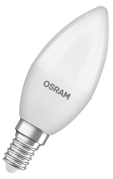 Matná LED žárovka E14 7 W CLASSIC B, teplá bílá