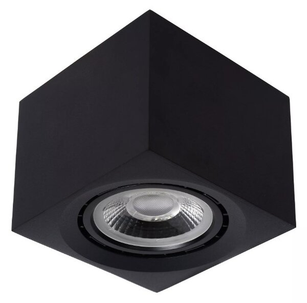 Lucide 09922/12/30 stropní bodové svítidlo Fedler 1x12W | LED GU10 | 820lm | 2200K/3000K - žárovka je součástí balení, černá, stmívatelné, CCT