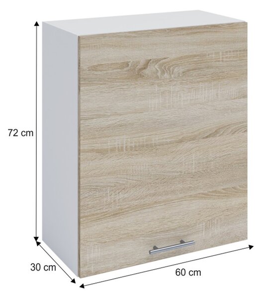 Horní kuchyňská skříňka W60 Flor