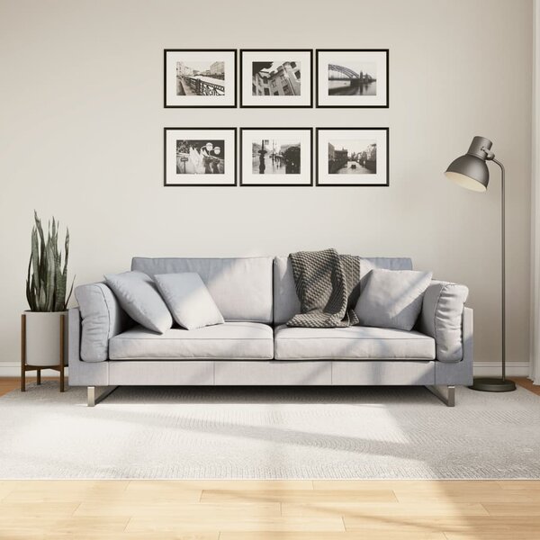 Koberec IZA krátký vlas skandinávský vzhled krémový 160x230 cm