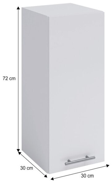 Horní kuchyňská skříňka W30 Flor