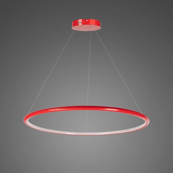 LED závěsné světlo Ring No.1 Φ100cm red 4000K