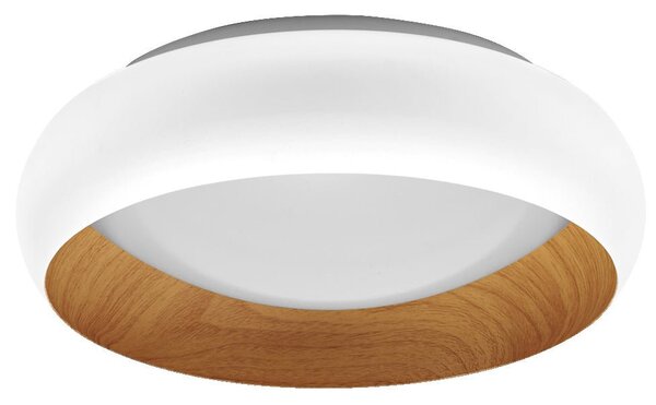 Bílé LED stropní svítidlo 300 mm LIVIA, teplá bílá