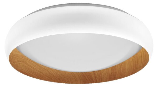 Bílé LED stropní svítidlo 430 mm LIVIA, teplá bílá