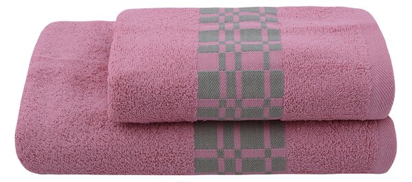 Set ručníku a osušky SAMOS fialový