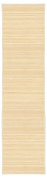 Koberec bambus 80 x 300 cm přírodní 247199