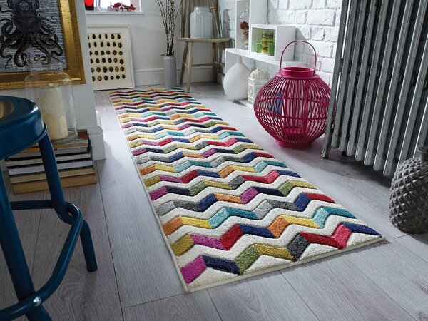 BĚHOUN, 230/66 cm vícebarevná Flair Rugs - Online Only koberce & rohožky, Online Only