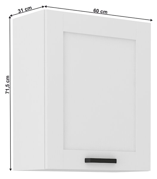 Horní skříňka Lesana 1 (bílá) 60 G-72 1F . 1063899