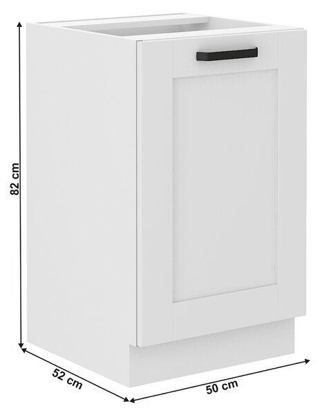 Dřezová skříňka Lesana 1 (bílá) 50 ZL 1F BB 