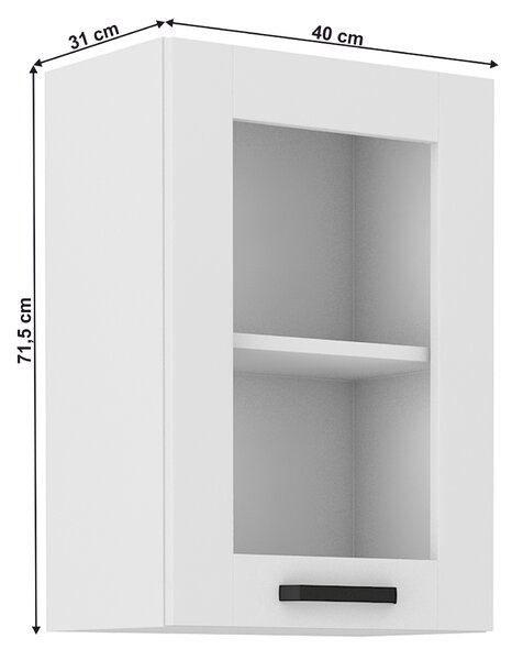 Horní skříňka Lesana 1 (bílá) 40 GS-72 1F 
