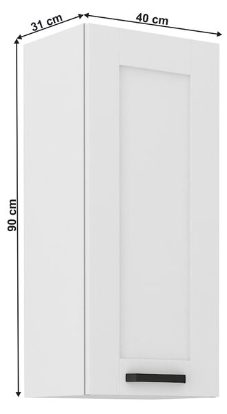 Horní skříňka Lesana 1 (bílá) 40 G-90 1F 