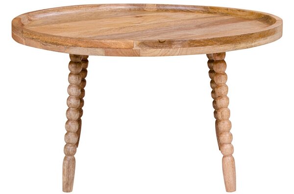 Nordic Living Mangový konferenční stolek Rjukan 60 cm