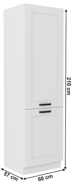 Skříňka na vestavnou chladničku Lesana 1 (bílá) 60 LO-210 2F