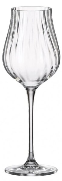 BOHEMIA LIMOSA OPTIC SKLENICE NA VÍNO 250ML SADA 6KS
