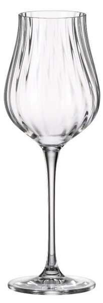 BOHEMIA LIMOSA OPTIC SKLENICE NA VÍNO 250ML SADA 6KS