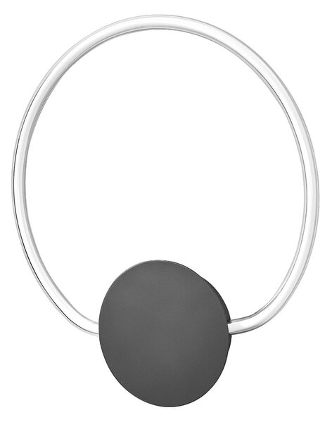 Kruhové nástěnné svítidlo 10W AURA WALL, teplá bílá