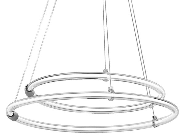 Designový lustr kruhový 2 x 21W AUTRA PENDANT, teplá bílá