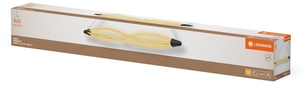 Designový lustr 22W 3390lm SWIRL PENDANT, teplá bílá