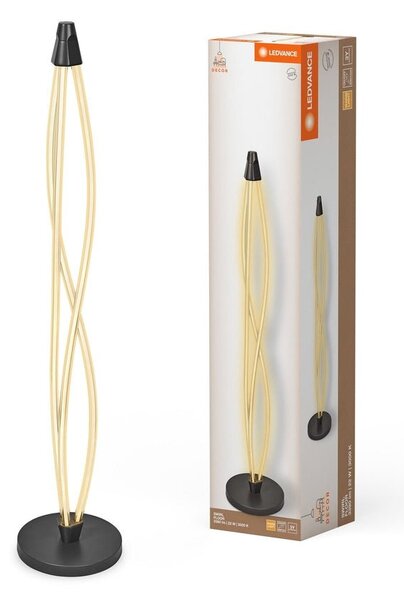 Designová stojací lampa 22W 3390lm SWIRL, teplá bílá