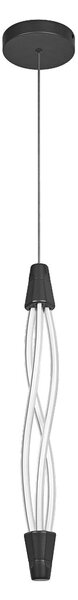 Designový lustr 18W SWIRL PENDANT VERTICAL, teplá bílá