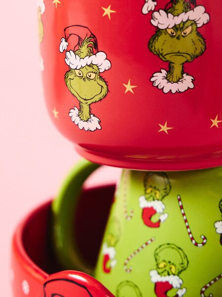 Sinsay - Keramický hrnek Grinch - vícebarevná