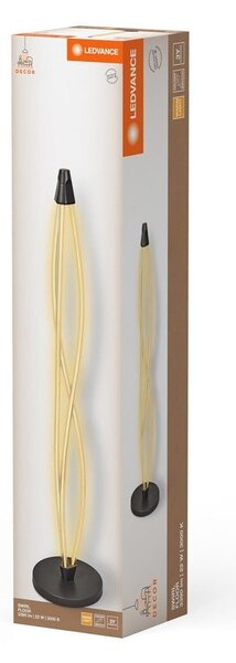 Designová stojací lampa 22W 3390lm SWIRL, teplá bílá