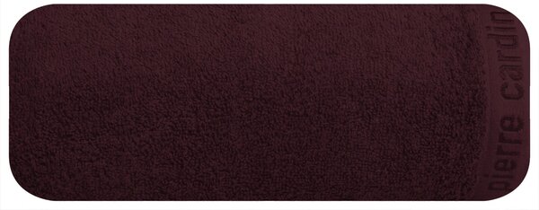FROTÉ RUČNÍK PIERRE CARDIN EVI SADA 30X50 CM, 50X90 CM, 70X140 CM BORDOVÁ