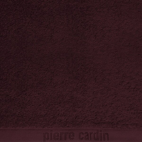 FROTÉ RUČNÍK PIERRE CARDIN EVI SADA 30X50 CM, 50X90 CM, 70X140 CM BORDOVÁ