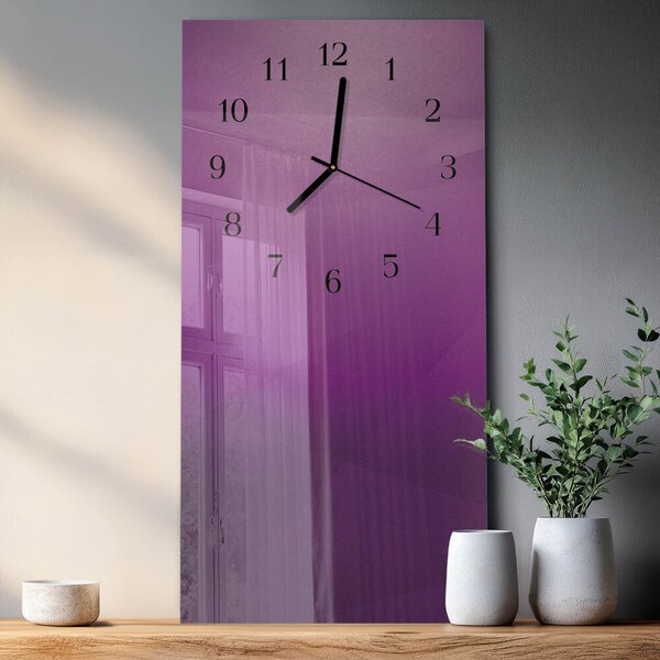 Skleněné hodiny vertikální Materiál zsppc-30x60-00171999