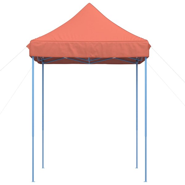 Skládací party stan pop-up terakota 200 x 200 x 306 cm