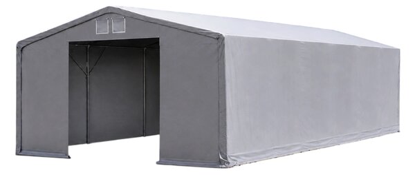 Mobilní skladová hala 8x12m - šedá barva Šedá