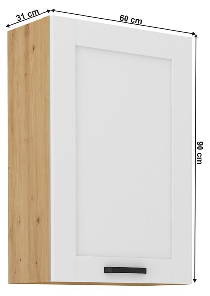Horní skříňka Lesana 2 (bílá) 60 G-90 1F 