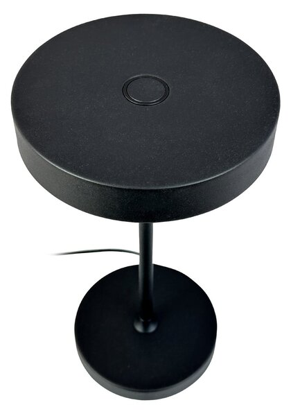 Stolní lampa Dyberg Larsen, Starlight, stmívatelné, Černá, Obývací pokoj, Kov, Design